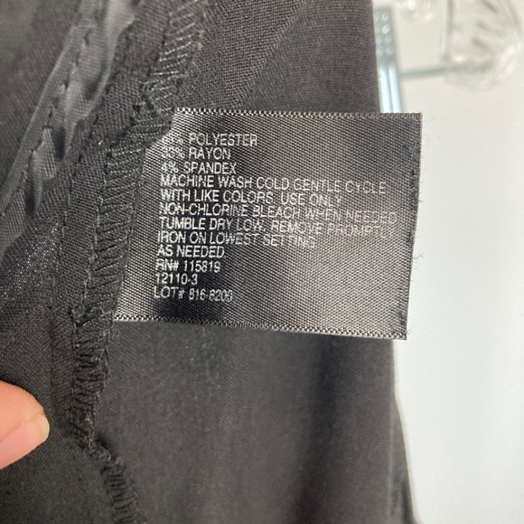 Black A line Skirt - Picture 7 of 7